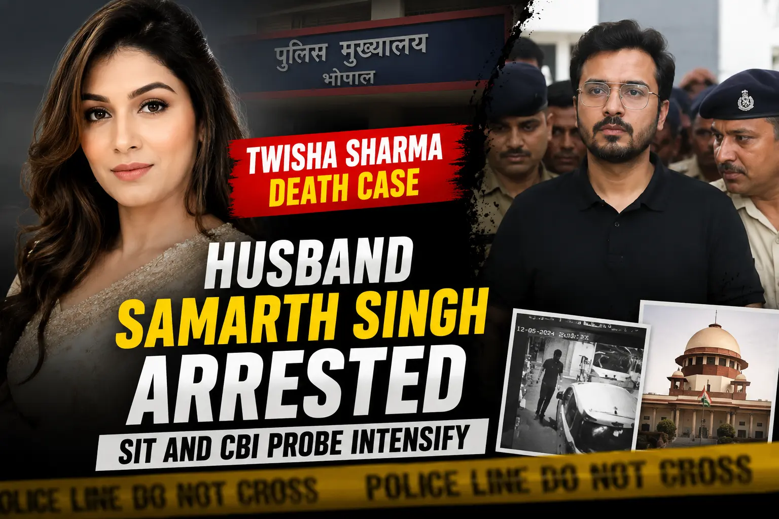 Twisha Sharma Death Case: Husband Samarth Singh Arrested, SIT and CBI Probe Intensify